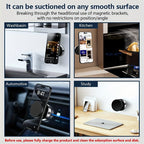 2025 New Car Electric Suction Cup Vacuum Magnetic Mobile Phone Holder, 1 Multi-angle Dashboard Navigation Universal Holder, Car Magnetic Mobile Phone Holder, Car Mobile Phone Accessories