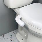 Advanced Bidet Attachment for Toilet Seat - Dual Nozzle Rear and Feminine Wash with Adjustable Water Pressure Sprayer, Non-Electric Shattaf Butt Cleaner with Universal Adapter for US and Canada, White Color