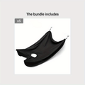 Beard Bib Apron For Men, Beard Trimming Catcher Bib For Shaving & Hair Clippings, Waterproof Non-Stick Hair Catcher Grooming Cloth With 2 Suction Cups