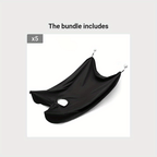 Beard Bib Apron For Men, Beard Trimming Catcher Bib For Shaving & Hair Clippings, Waterproof Non-Stick Hair Catcher Grooming Cloth With 2 Suction Cups