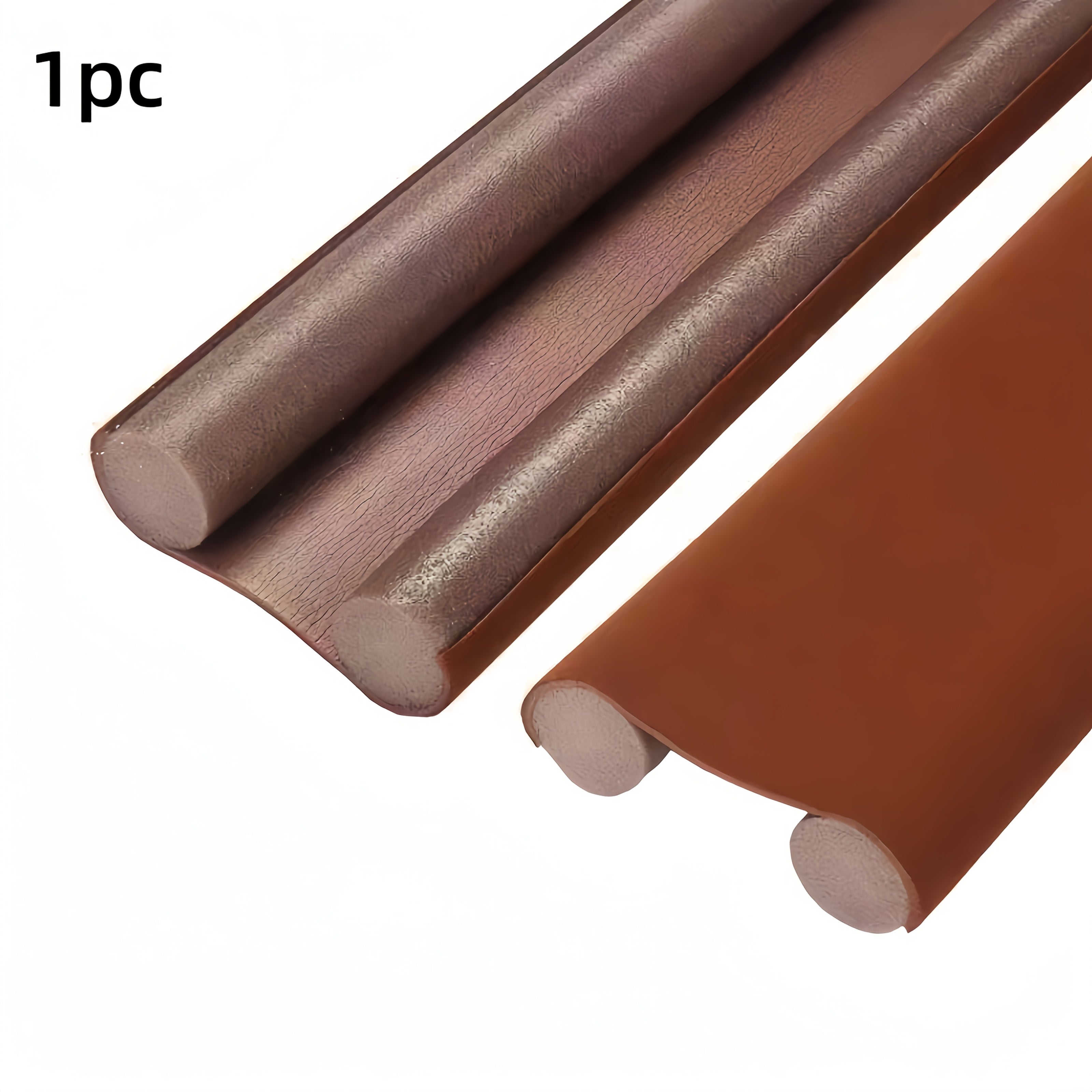 High Resistance Rubber and Fabric Soundproof Draft Stopper - 1 Under Door Energy Saving Waterproof Seal Strip, 36.61 Inch - for Bedroom Doors, Under Door Mount