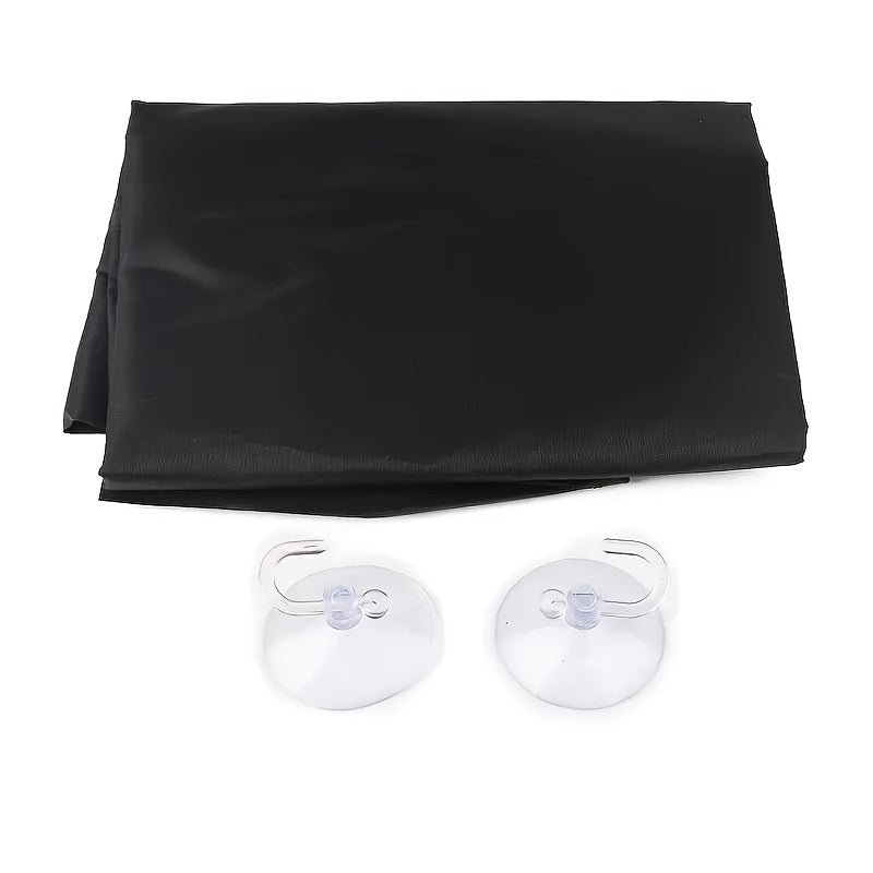 Beard Bib Apron For Men, Beard Trimming Catcher Bib For Shaving & Hair Clippings, Waterproof Non-Stick Hair Catcher Grooming Cloth With 2 Suction Cups