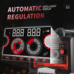 Plasma Cutter Welder Gas MIG/Gasless MIG/Lift TIG/Stick/CUT 5 In 1 Welding Machine With 110V/220V Dual Voltage, Thermal Protection IGBT Inverter LED Digital Display Multi Process Welder