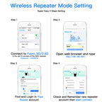 5Ghz WiFi Repeater AC1200 Wi-Fi Booster WiFi Extender Amplifier 2.4G/5GHz Wi-Fi Signal Booster Long Range Network Access Point