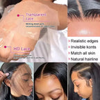 Transparent Lace Frontal Wig Body Wave Wigs Human Hair