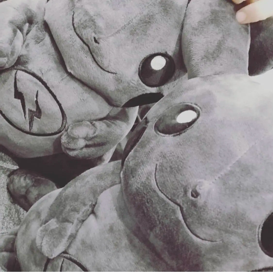 30CM Pokemon X Fragment Anime Character Dark Pikachu Doll Kawaii Pop Doll Black Pikachu Pillow Birthday Gift Female