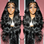Transparent Lace Frontal Wig Body Wave Wigs Human Hair