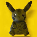 30CM Pokemon X Fragment Anime Character Dark Pikachu Doll Kawaii Pop Doll Black Pikachu Pillow Birthday Gift Female