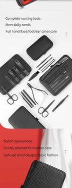 Nail Clipper Set Set Convenient Beauty Tools Nail Clipper Manicure Nail Trimmer Pedicure Knife Ear Peeling Knife Nail Manicure T