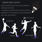 3 Pairs Sports Socks Men Women Short Running Socks Performance Ankle Cushion Wear-resistant Anti Slip Basketball Casual Socks