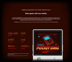AYANEO Pocket DMG Game Console 3.92Inch OLED 1240*1080 Resolution Screen 6000mAh Gyroscope Custom Handheld Game Consoles Gifts