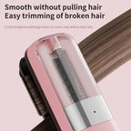 Hair Ends Trimmer Split Remover Dry Damaged Brittle Professional Automatic Trim Split for Women Cordless Hair Cutting Machine