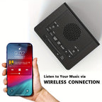1pc USB Plug Alarm Clock for Bedroom with FM Radio, Wireless Connection, Dimmable LED Display, Sleep Timer, Adjustable Volume, Dual Alarm with ON/OFF Button, Bedside Clock for Adults Seniors ITOMA 515